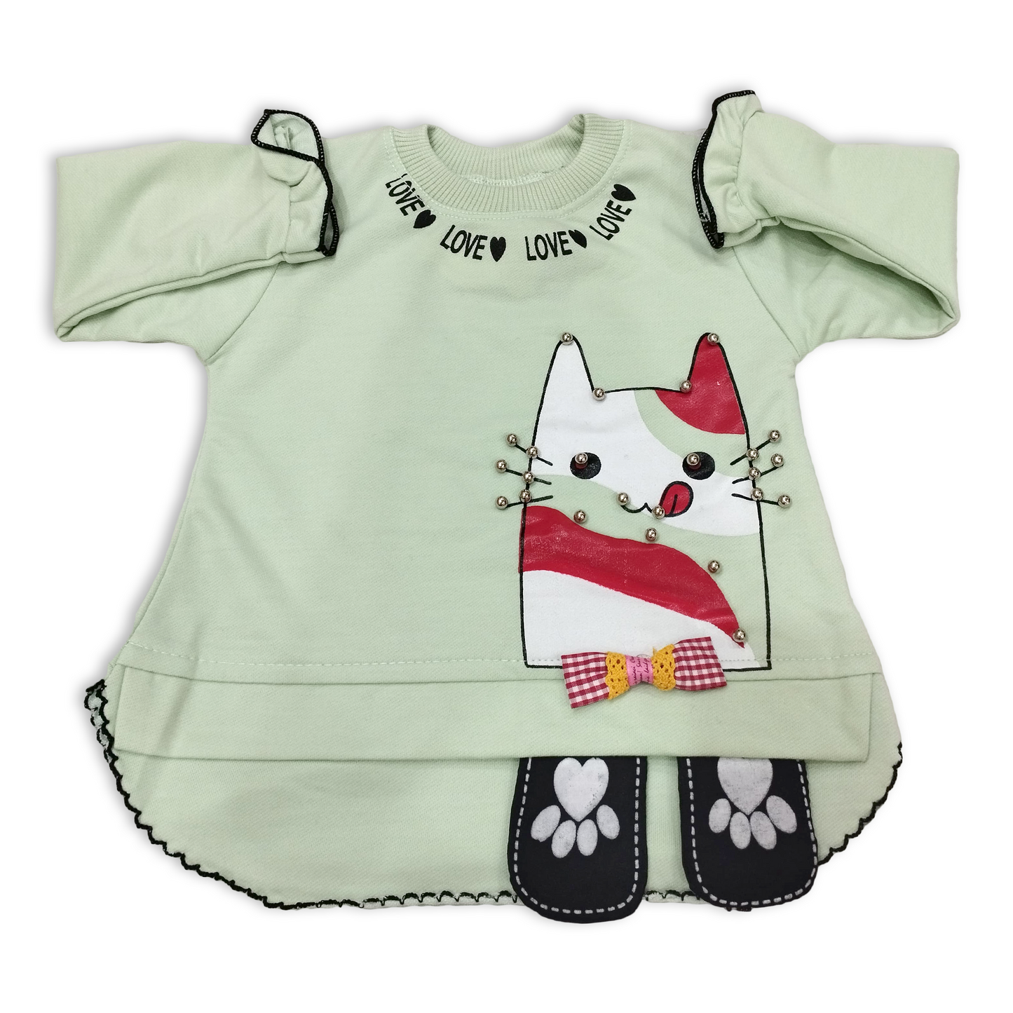 (1-4Y) Love Kitty Dress