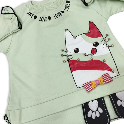 (1-4Y) Love Kitty Dress