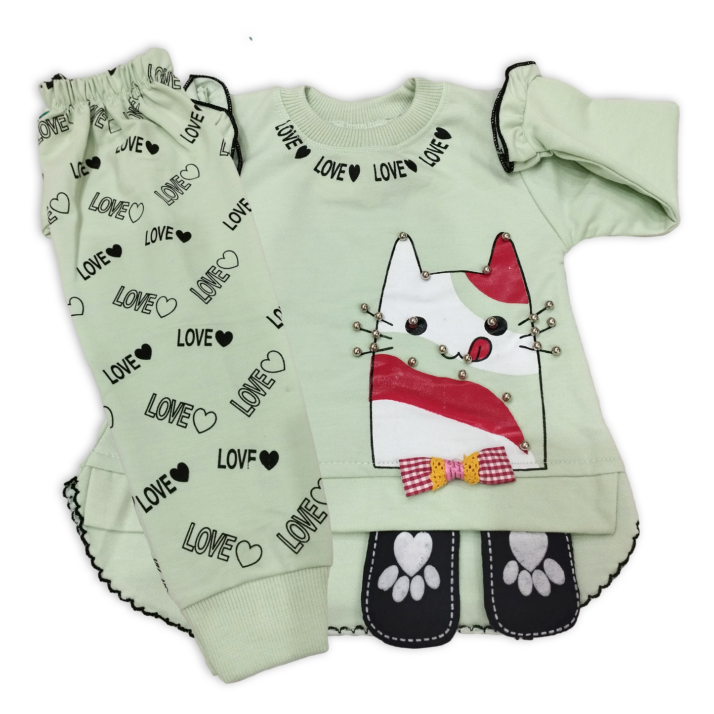 (1-4Y) Love Kitty Dress